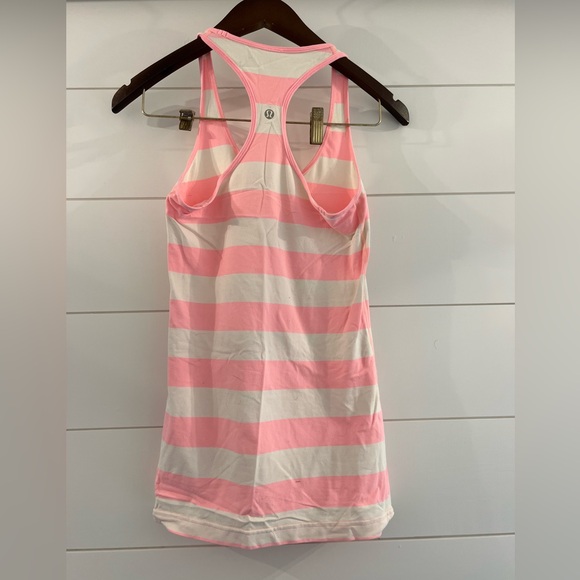 Lululemon Cool Racerback striped LOT size 8 - Picture 5 of 7